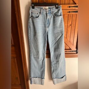 Abercrombie & Fitch Light Blue Straight Leg Jeans
